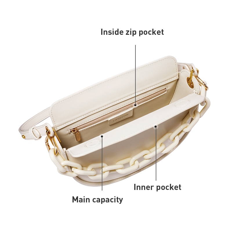 Designer Semi-circle Saddle Bag