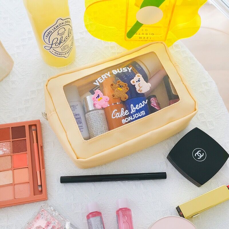 Cases Cute Girls Kawaii Makeup Bag