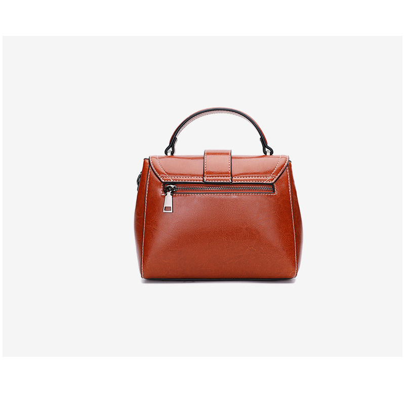 Cowhide Retro Handbag