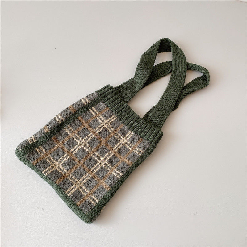 Wool Knitting Children Small Shoulder Bag