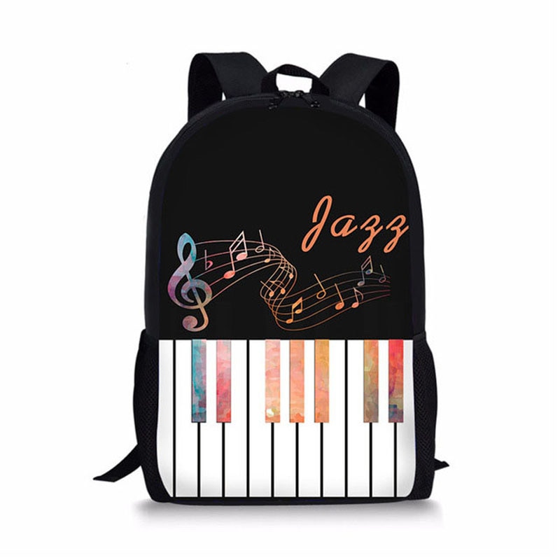 Music Note 3D Print Backpacks