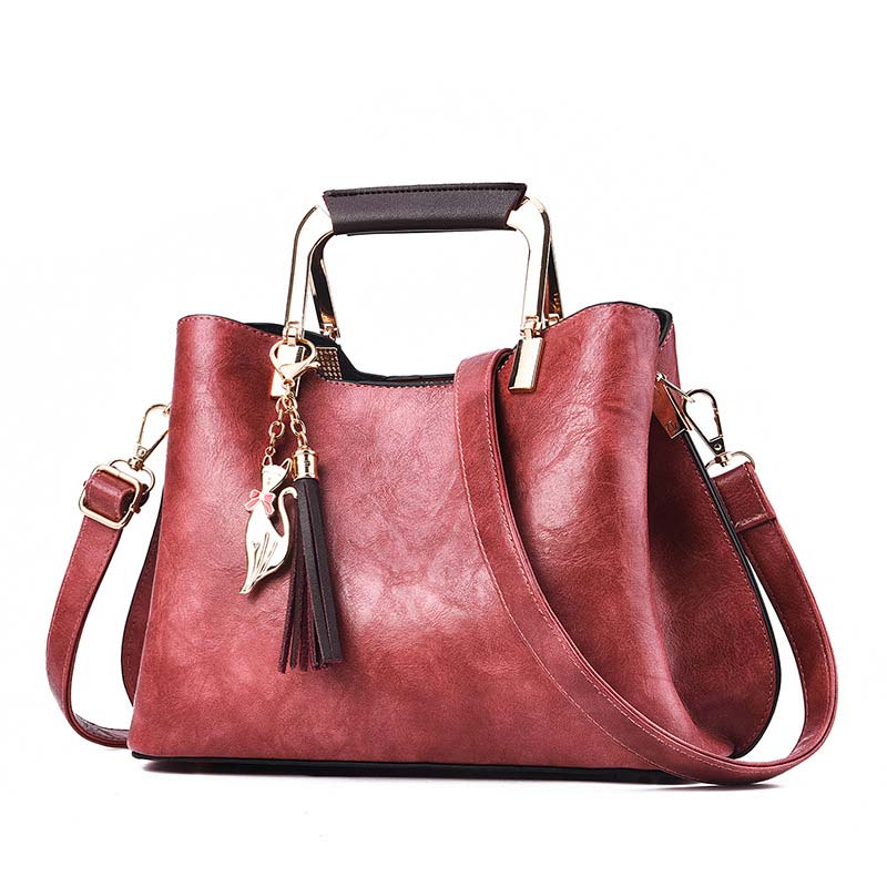 PU Leather Women Shoulder Messenger Bag