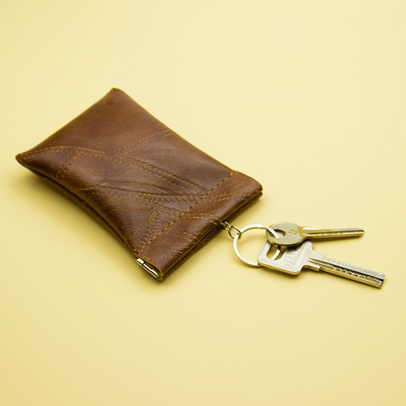Leather Long Pocket Key Wallet