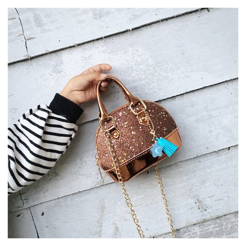 Girls Kids Children Mini Purses and Shell Handbag