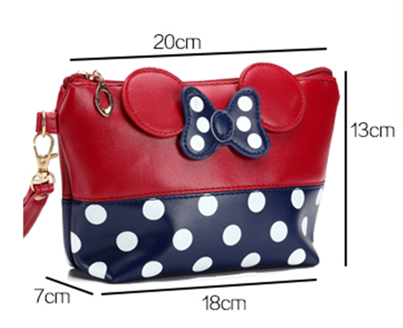 Women Zipper Hand Holding Make Up Handbag
