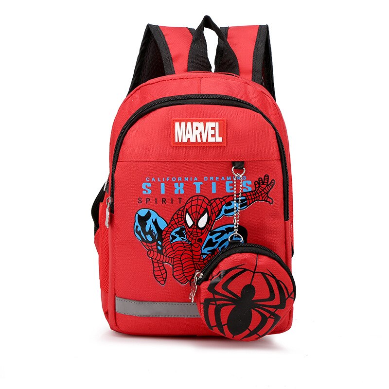 Marvel Kids Backpack For Students Spider Man Bag