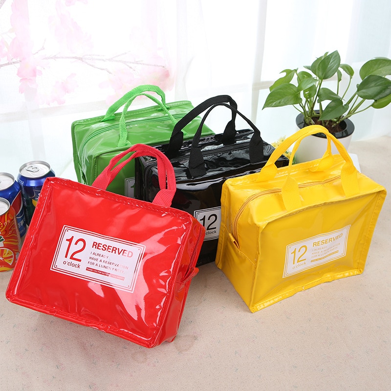 Portable PU Lunch Bag