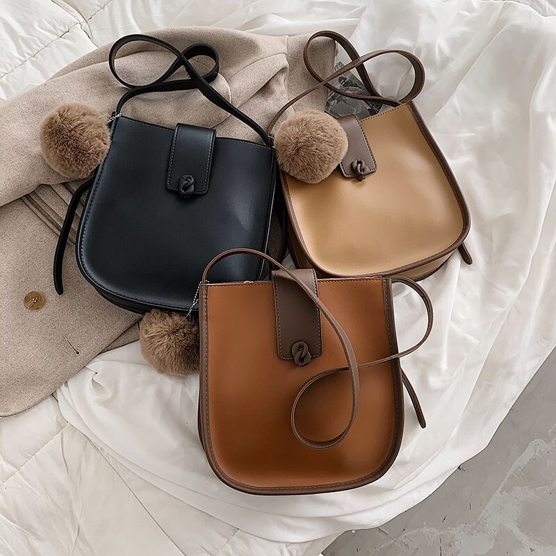 Large Capacity Bucket Tote Bag