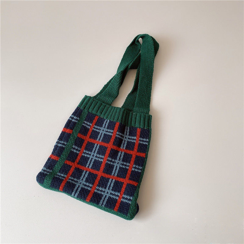 Wool Knitting Children Small Shoulder Bag