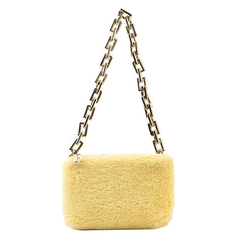 Fashion Soft Fluffy Plush Women Shoulder Bag
