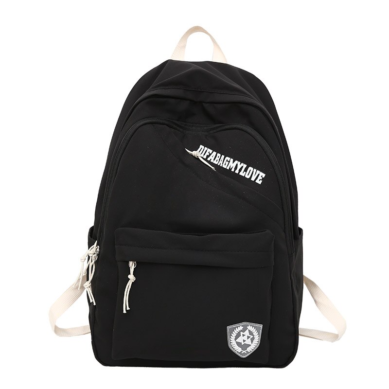 Trendy Cute Letter Design Backpack