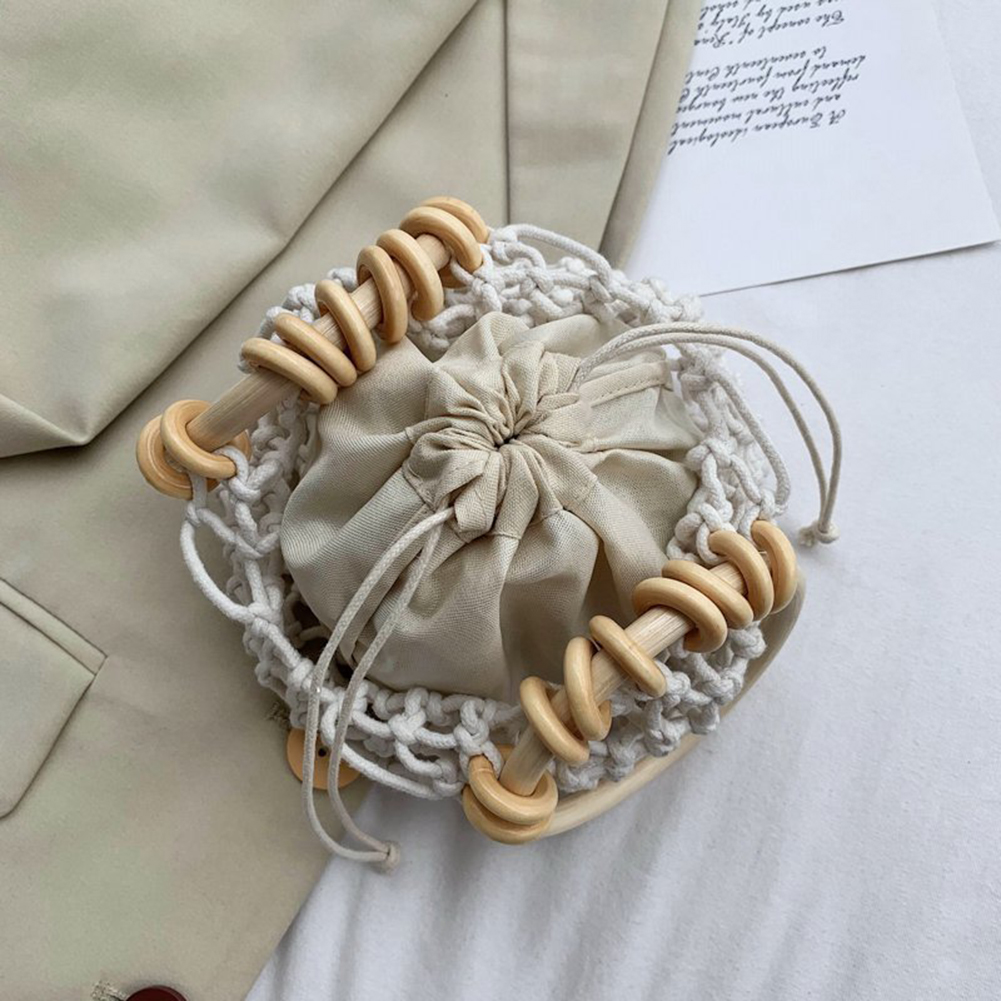 Summer Woman Woven Handbag