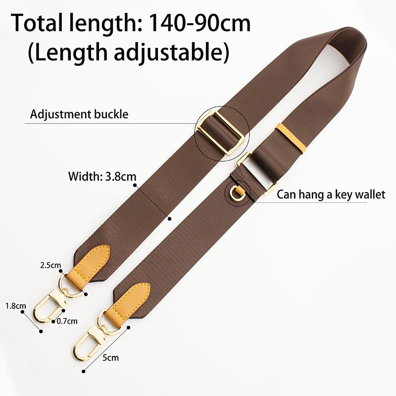 Thicken Leather Adjustable Messenger Strap