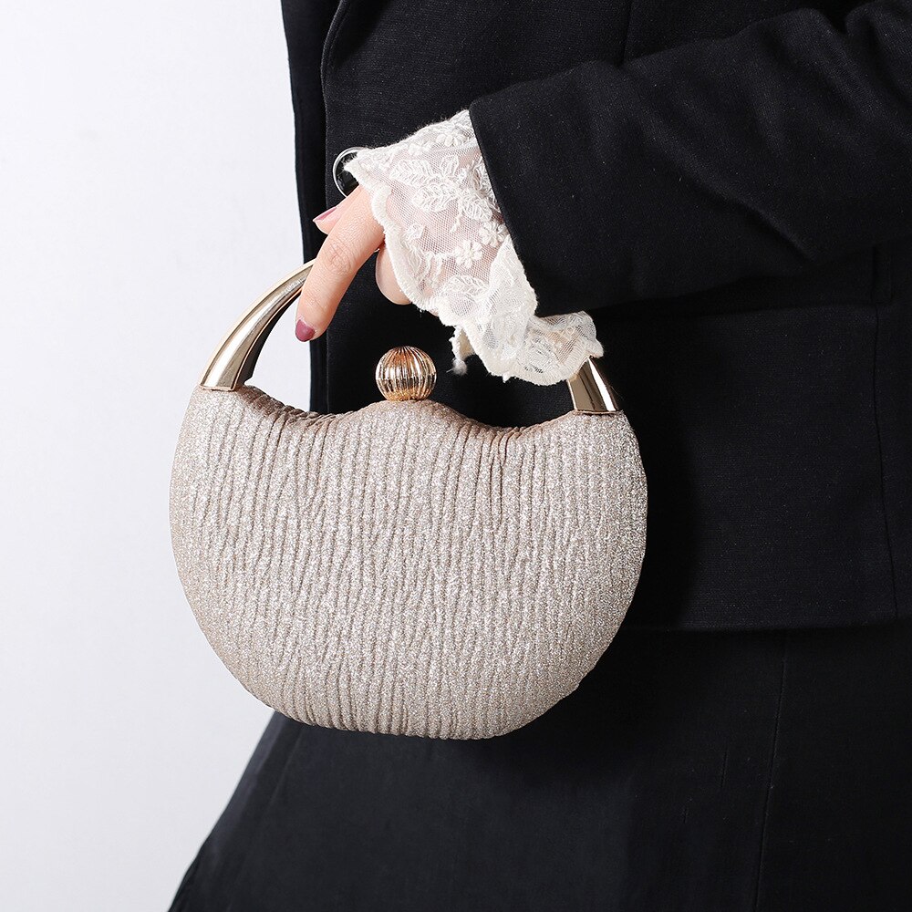 Half-Moon Women Evening Bag