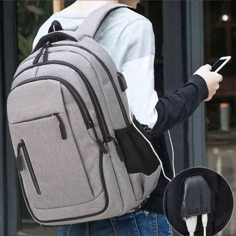 Large Capacity College Backpack Men