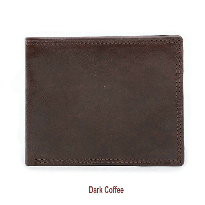 Brown Genuine Leather Men Wallet