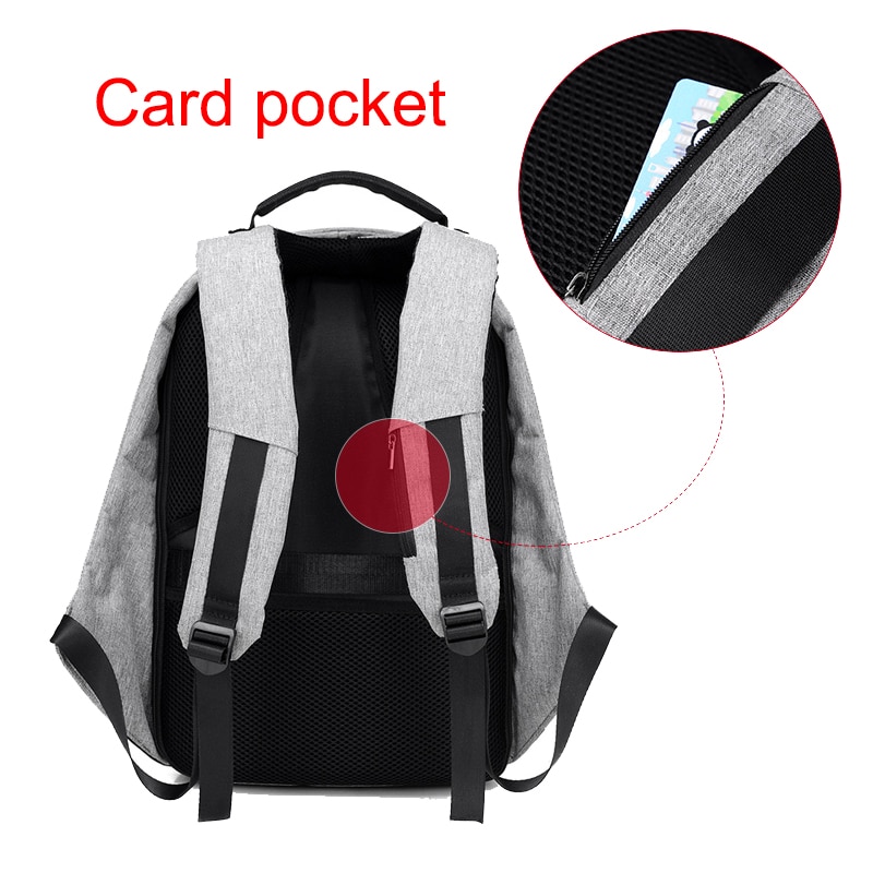 15.6 Inch USB Charging Anti-theft Backpack