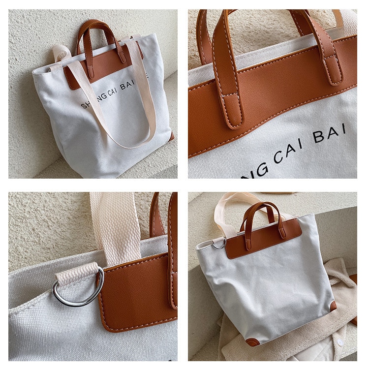 Luxury Handbag Canvas Tote Bag
