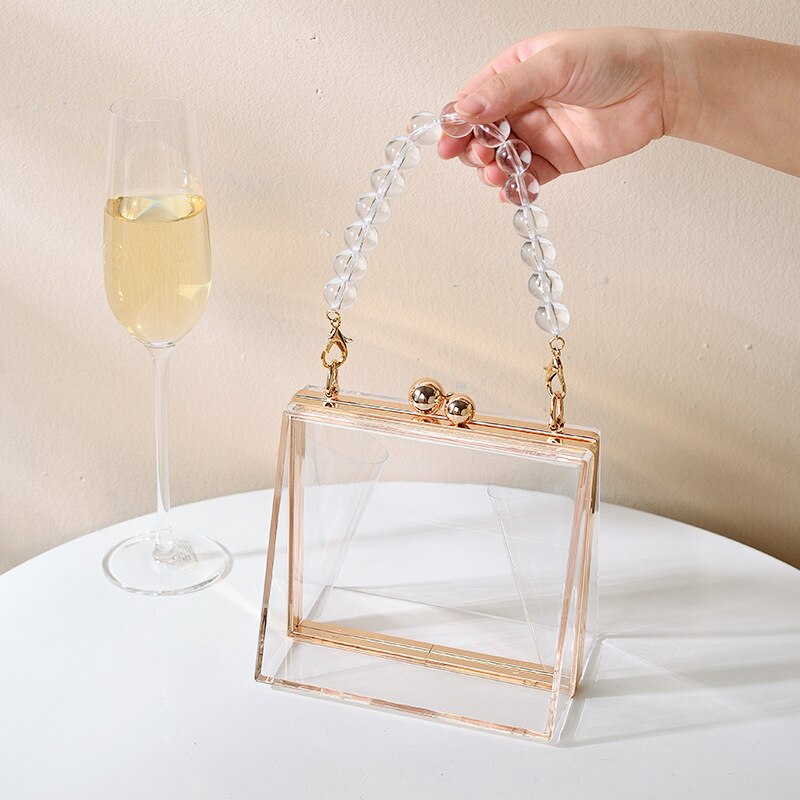 Chic Perfume Bottle Handbag