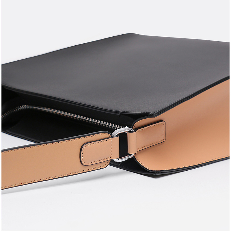High Quality Leather Square Shoulder Bag