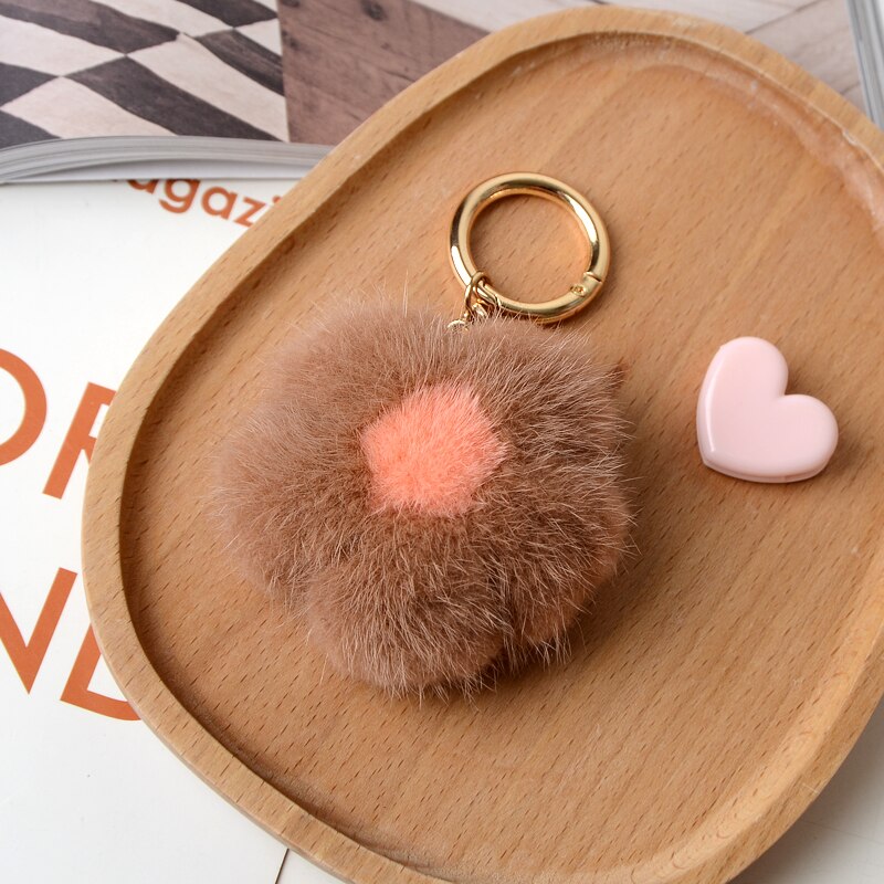 Metal Ring Pendant Bag Charm