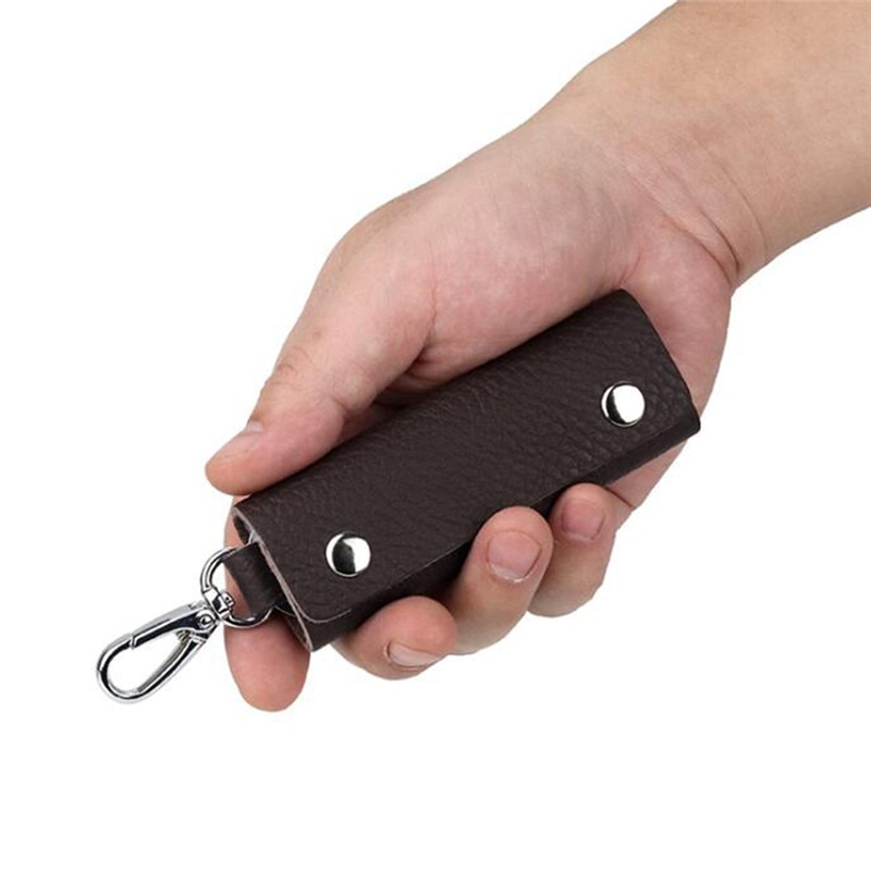 Leather Keychain Key Holder