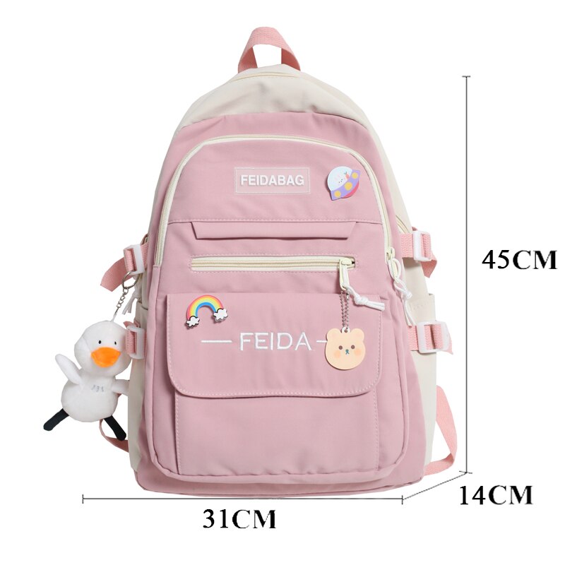 Fashion Student Schoolbag Backpack