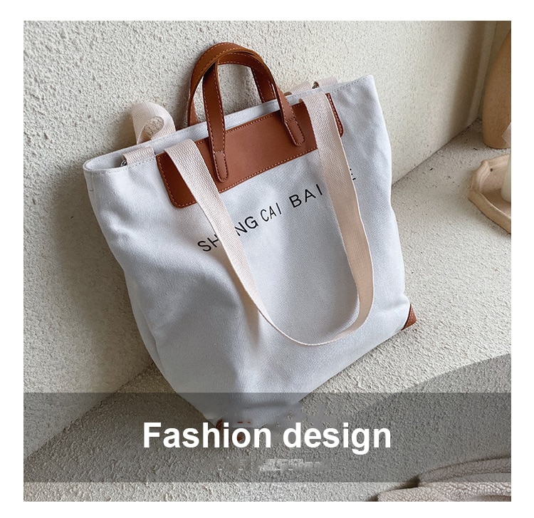 Luxury Handbag Canvas Tote Bag