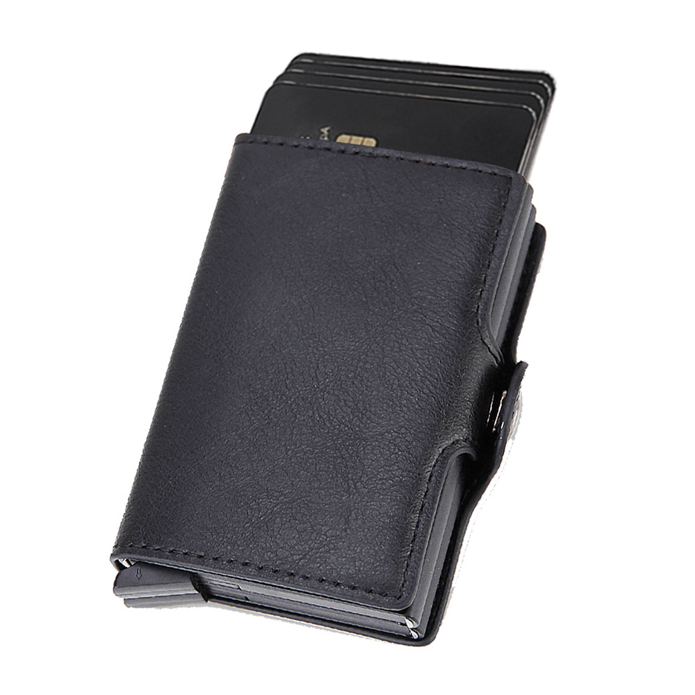 Mini Purse Male Aluminium Card Wallet