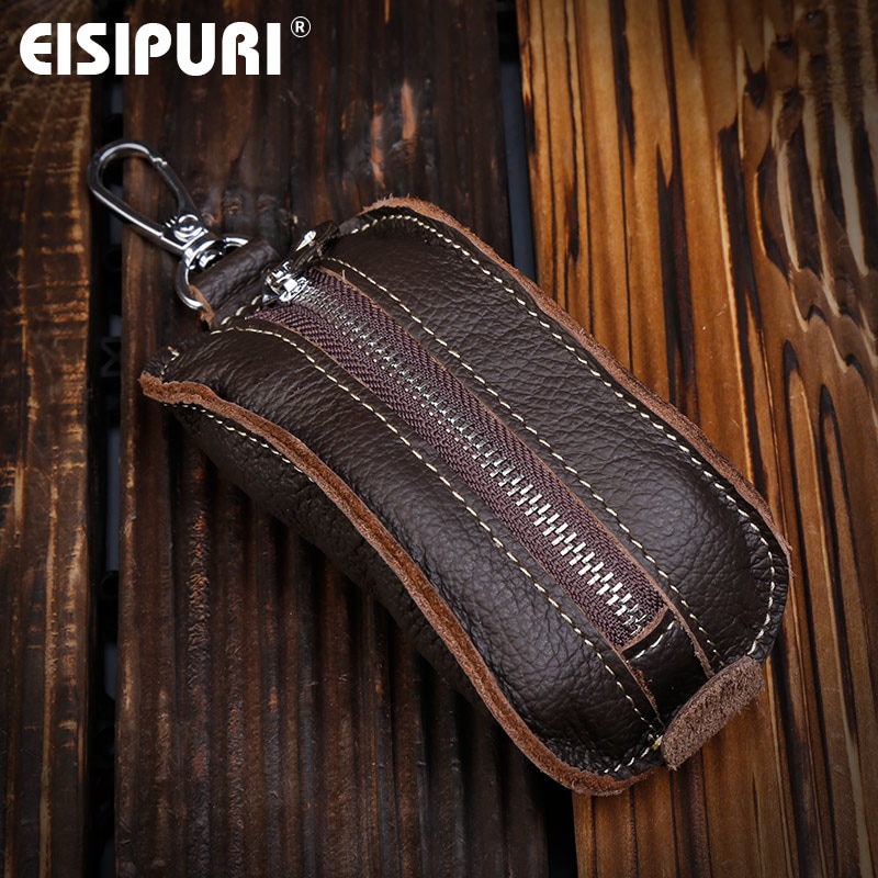 Genuine Leather Key Wallet