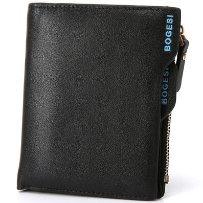 Men's Leather Wallet With Zipper