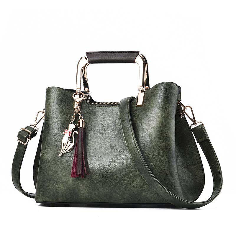 PU Leather Women Shoulder Messenger Bag