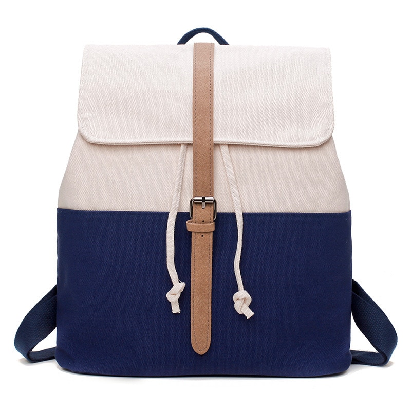 Casual Women Canvas Backpack