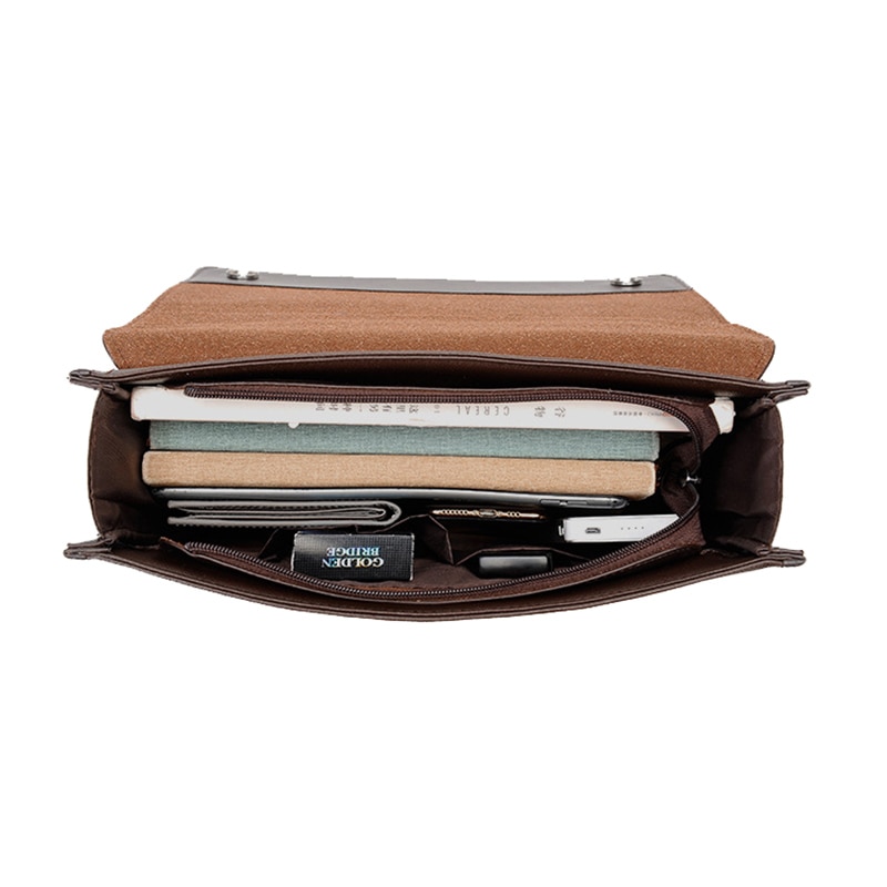 Male Handbags Bussiness Leather Briefcase