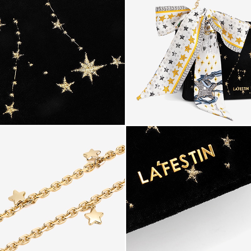 New Fashion Fragrance Chain Purse Square Bag