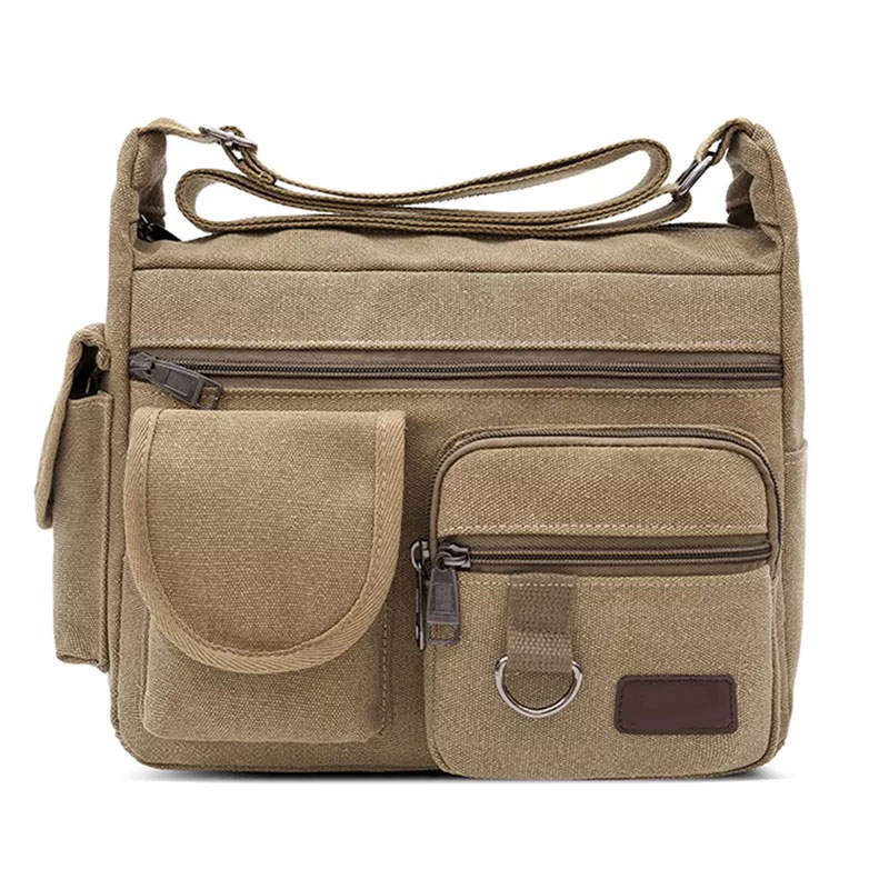 Canvas Tote Bag Briefcase Men