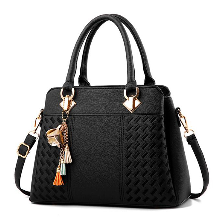 Tassel PU Leather Totes Bag