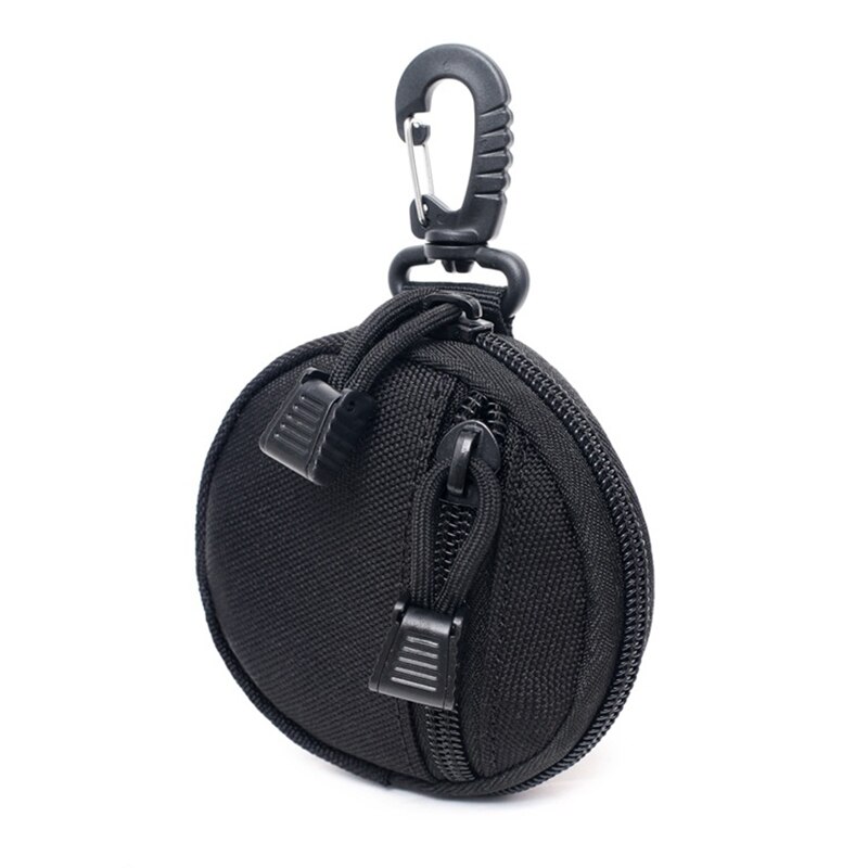 New Round Tactical Wallet Coin Key