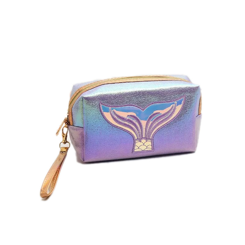 Makeup Bag Colorful Mermaid Tail Cosmetic Bag