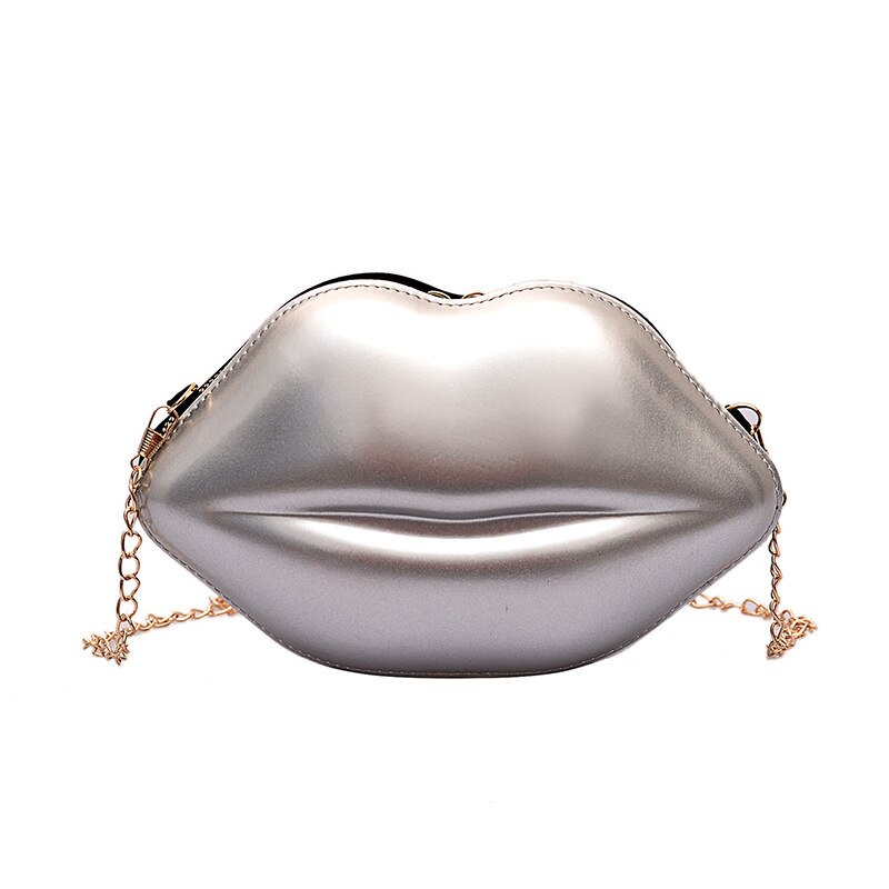 Luxury Designer Lip Shape Clutch