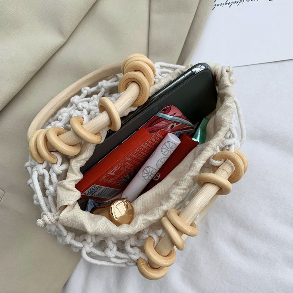 Summer Woman Woven Handbag