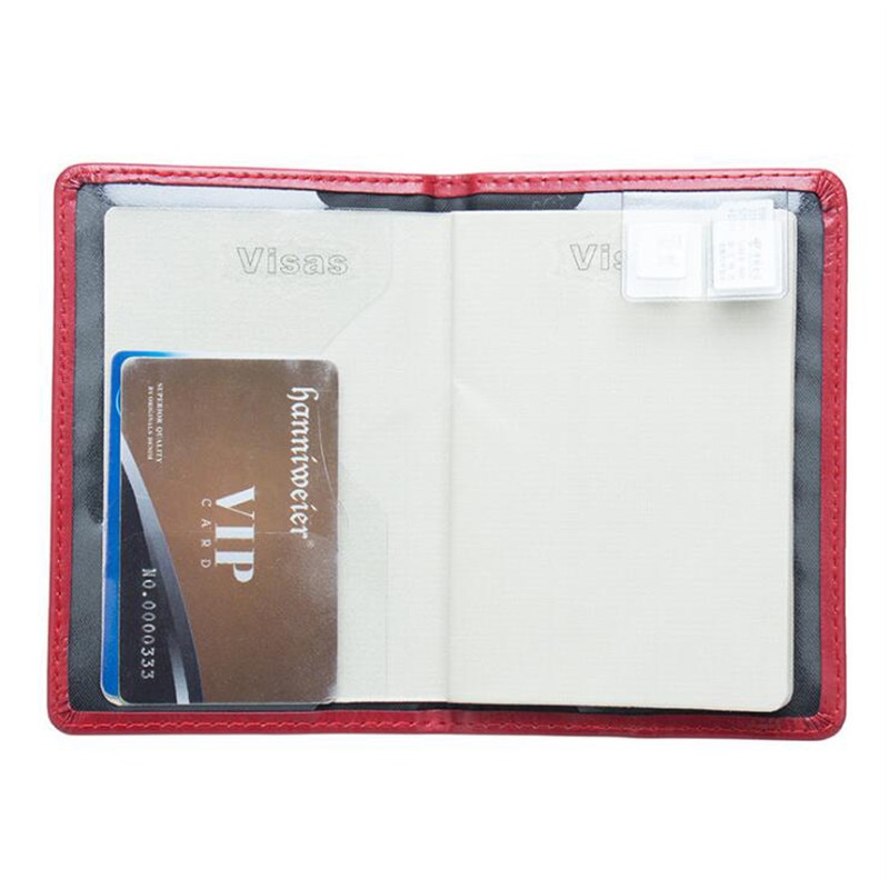 Cover for Men Women Travel Passport Case