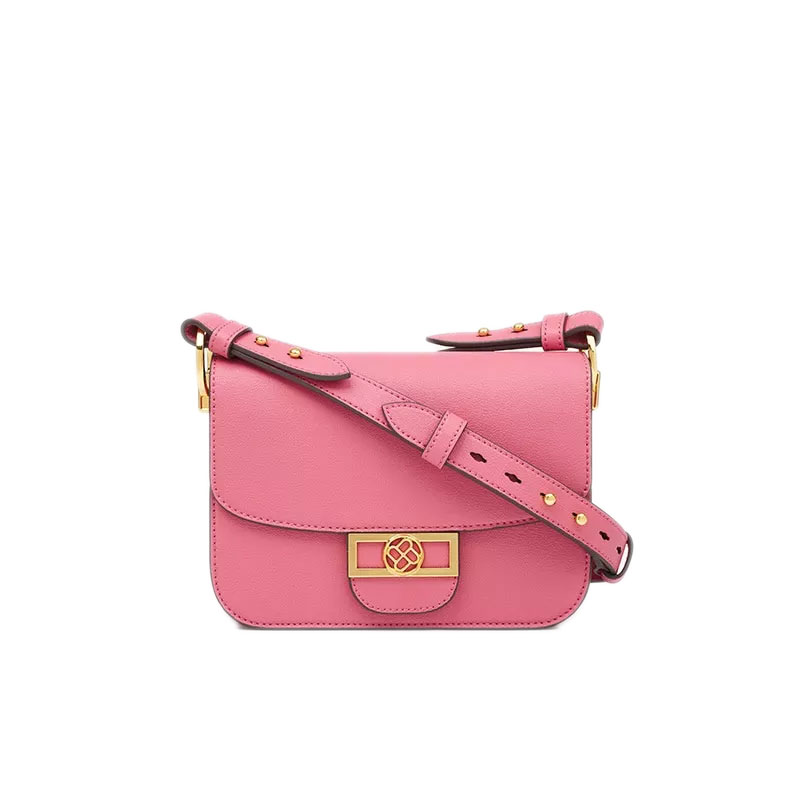 Sleek Classic Flap Leather Shoulder Bag