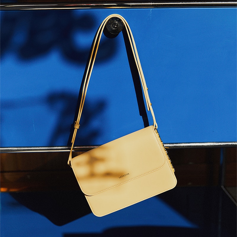 Underarm Leather Shoulder Handbag