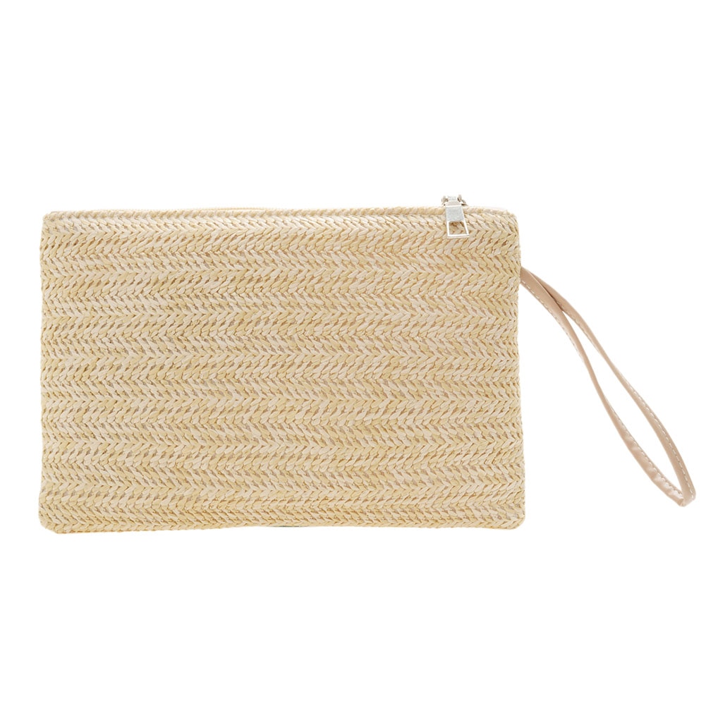 Weaving Bag Fashion Ladies Wristlet Clutch