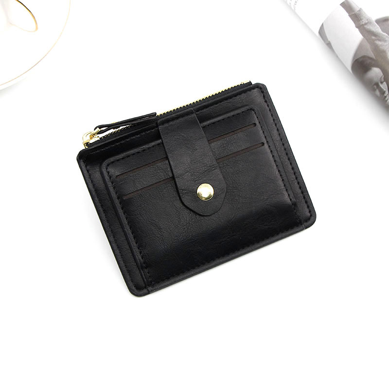 Credit ID Card Holder Slim Leather Wallet