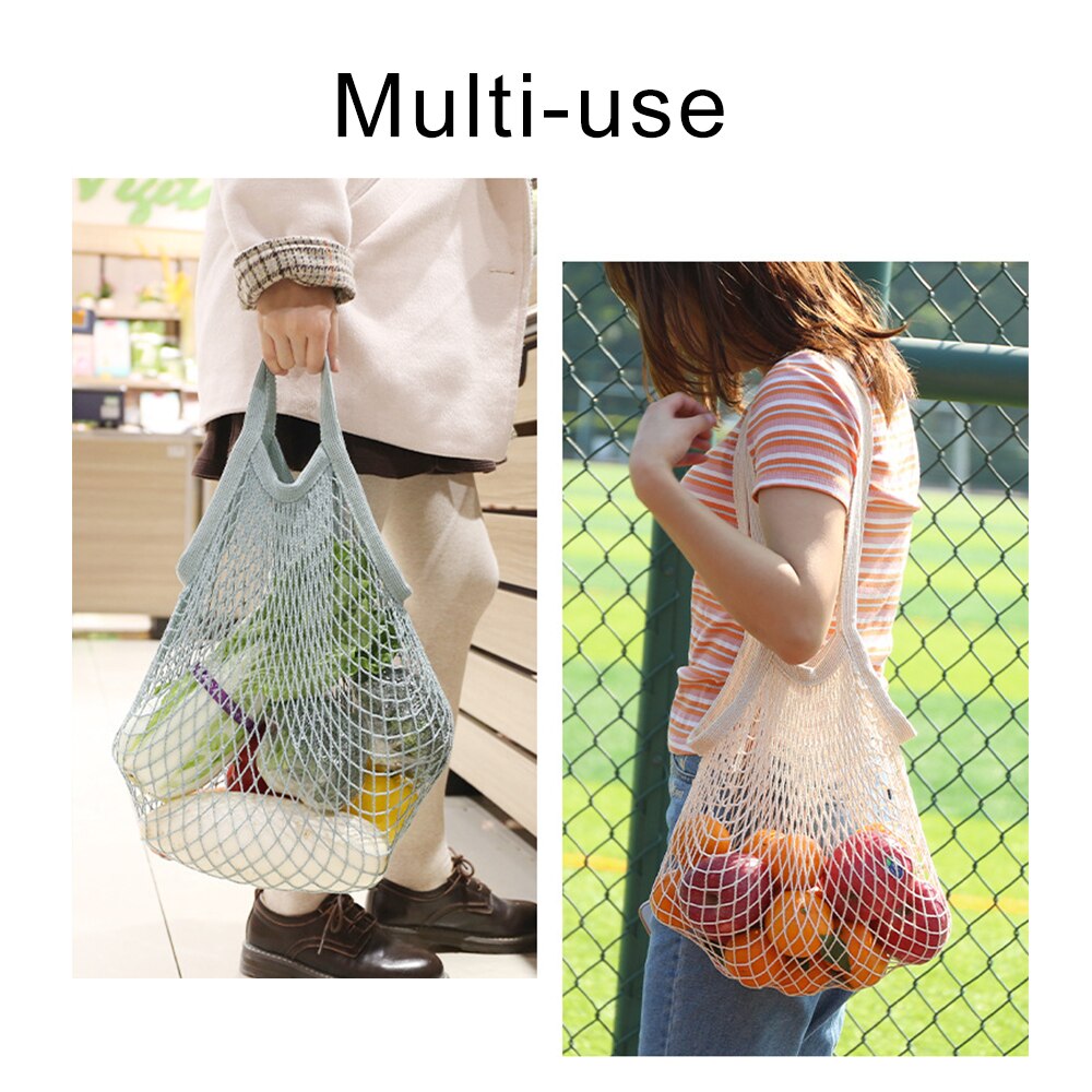 Short Handle Net Tote