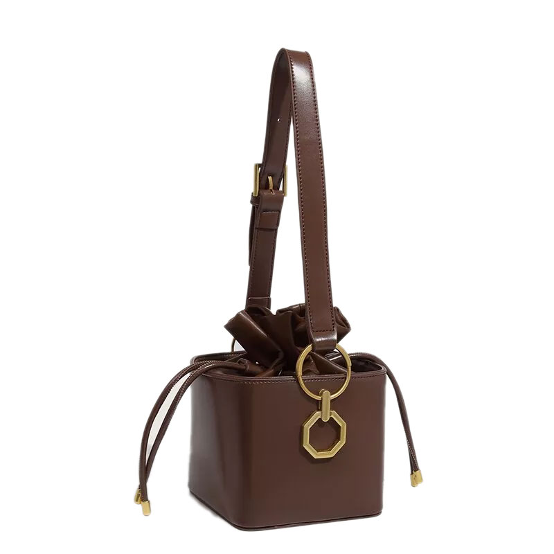 Classic Shoulder Bucket Handbag