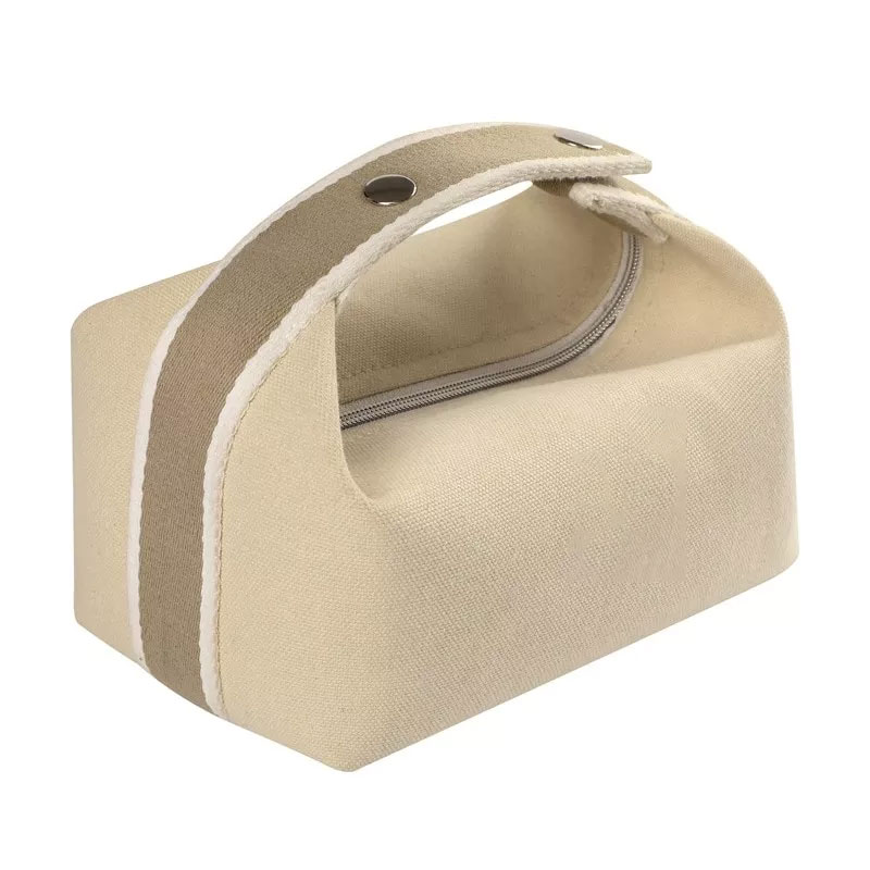 Waterproof Canvas Makeup Pouch Cosmetic Bag