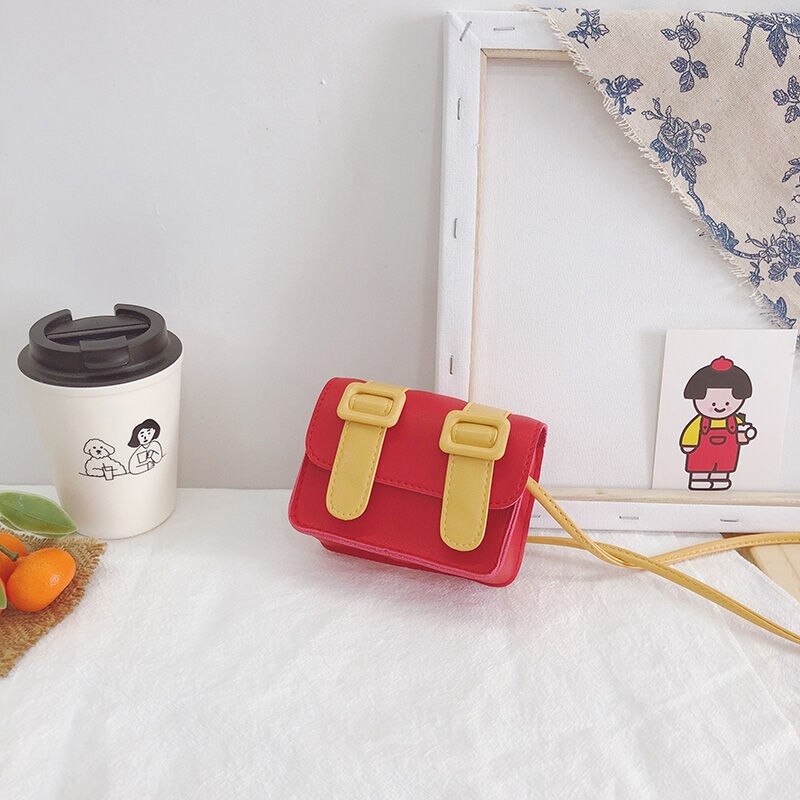 Candy Color Baby Girls Crossbody Bag